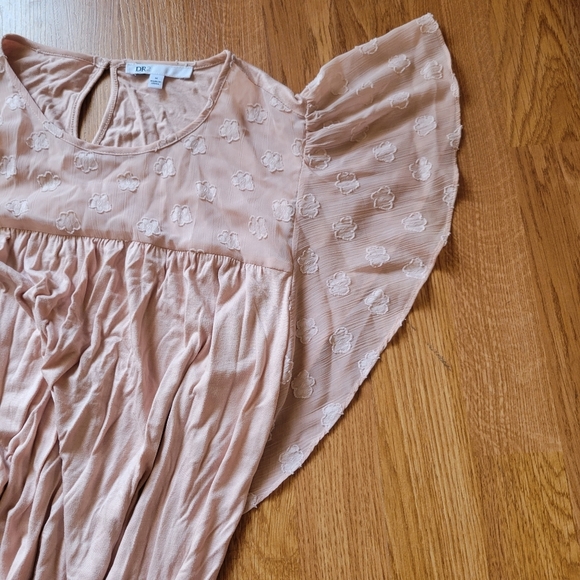 DR2 Flutter Sleeve Top M - Picture 3 of 6